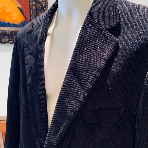 Brooks Brothers “346” Black Corduroy Sport Coat - Picture 2 of 9